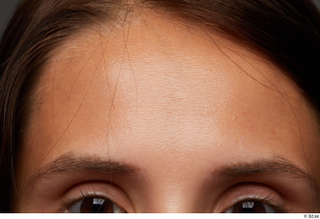 HD Face Skin Vanessa Angel eyebrow face forehead skin pores…